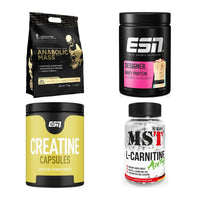 Masseaufbau für Fortgeschrittene: Kevin Levrone Anabolic + 3 weitere