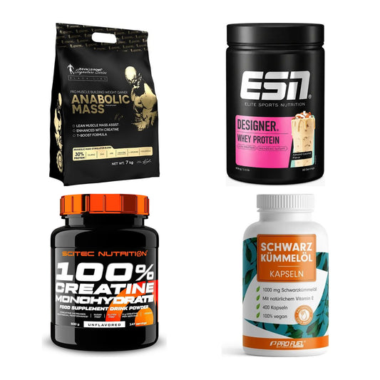 Masseaufbau für Fortgeschrittene: Kevin Levrone Anabolic + 3 weitere – alle enthaltenen Artikel