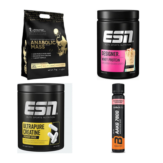 Masseaufbau für Fortgeschrittene: Kevin Levrone Anabolic + 3 weitere – alle enthaltenen Artikel
