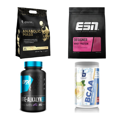 Masseaufbau für Fortgeschrittene: Kevin Levrone Anabolic + 3 weitere – alle enthaltenen Artikel