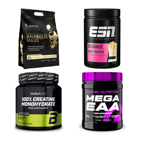 Masseaufbau für Fortgeschrittene: Kevin Levrone Anabolic + 3 weitere – alle enthaltenen Artikel