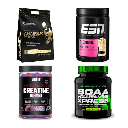 Masseaufbau für Fortgeschrittene: Kevin Levrone Anabolic + 3 weitere – alle enthaltenen Artikel