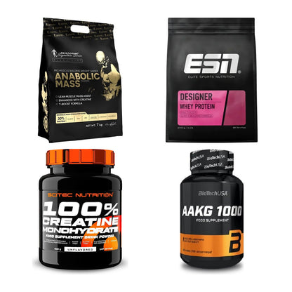 Masseaufbau für Fortgeschrittene: Kevin Levrone Anabolic + 3 weitere – alle enthaltenen Artikel