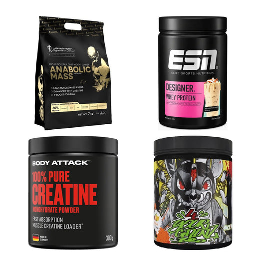 Masseaufbau für Fortgeschrittene: Kevin Levrone Anabolic + 3 weitere – alle enthaltenen Artikel