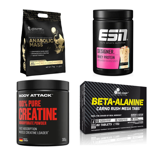 Masseaufbau für Fortgeschrittene: Kevin Levrone Anabolic + 3 weitere – alle enthaltenen Artikel