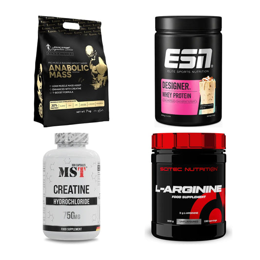 Masseaufbau für Fortgeschrittene: Kevin Levrone Anabolic + 3 weitere – alle enthaltenen Artikel