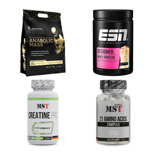 Masseaufbau für Fortgeschrittene: Kevin Levrone Anabolic + 3 weitere – alle enthaltenen Artikel