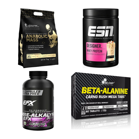 Masseaufbau für Fortgeschrittene: Kevin Levrone Anabolic + 3 weitere – alle enthaltenen Artikel