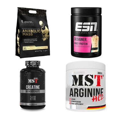 Masseaufbau für Fortgeschrittene: Kevin Levrone Anabolic + 3 weitere – alle enthaltenen Artikel