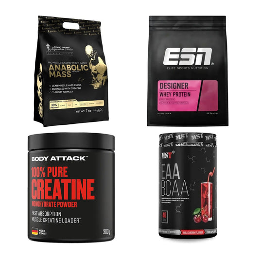 Masseaufbau für Fortgeschrittene: Kevin Levrone Anabolic + 3 weitere – alle enthaltenen Artikel