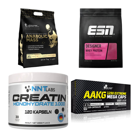 Masseaufbau für Fortgeschrittene: Kevin Levrone Anabolic + 3 weitere – alle enthaltenen Artikel