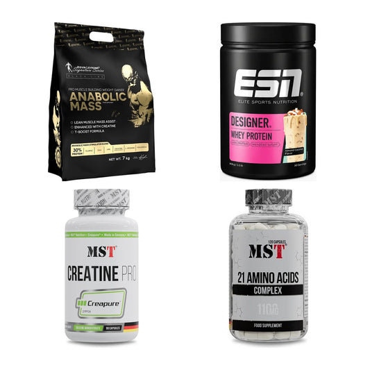 Masseaufbau für Fortgeschrittene: Kevin Levrone Anabolic + 3 weitere – alle enthaltenen Artikel