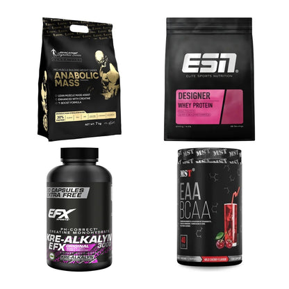 Masseaufbau für Fortgeschrittene: Kevin Levrone Anabolic + 3 weitere – alle enthaltenen Artikel