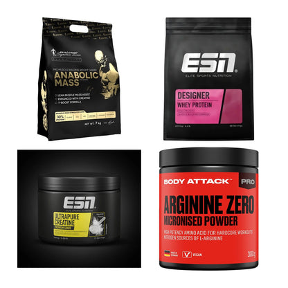 Masseaufbau für Fortgeschrittene: Kevin Levrone Anabolic + 3 weitere – alle enthaltenen Artikel