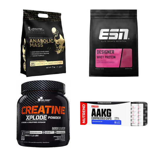 Masseaufbau für Fortgeschrittene: Kevin Levrone Anabolic + 3 weitere – alle enthaltenen Artikel