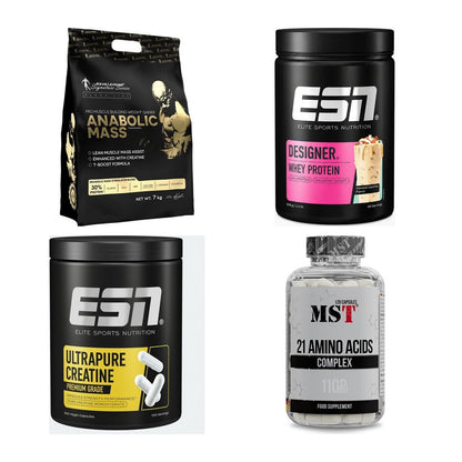 Masseaufbau für Fortgeschrittene: Kevin Levrone Anabolic + 3 weitere – alle enthaltenen Artikel