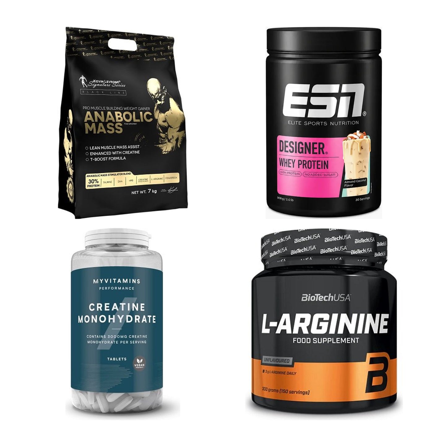 Masseaufbau für Fortgeschrittene: Kevin Levrone Anabolic + 3 weitere – alle enthaltenen Artikel