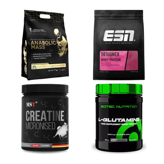 Masseaufbau für Fortgeschrittene: Kevin Levrone Anabolic + 3 weitere – alle enthaltenen Artikel
