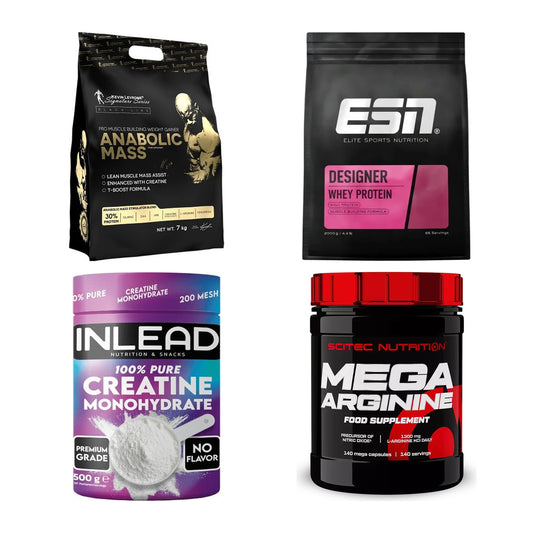 Masseaufbau für Fortgeschrittene: Kevin Levrone Anabolic + 3 weitere – alle enthaltenen Artikel
