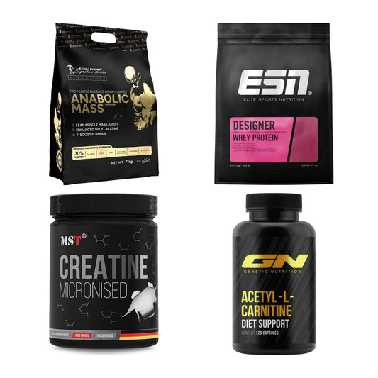 Masseaufbau für Fortgeschrittene: Kevin Levrone Anabolic + 3 weitere – alle enthaltenen Artikel