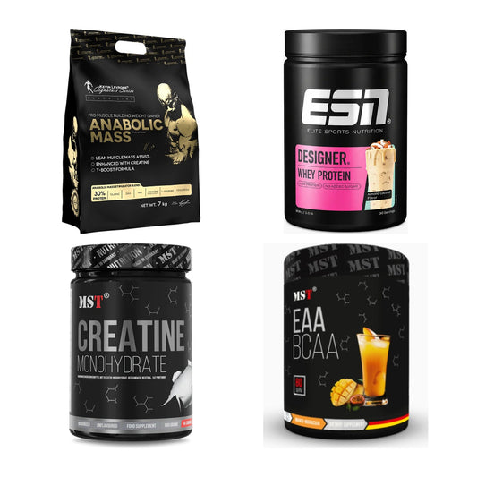 Masseaufbau für Fortgeschrittene: Kevin Levrone Anabolic + 3 weitere – alle enthaltenen Artikel