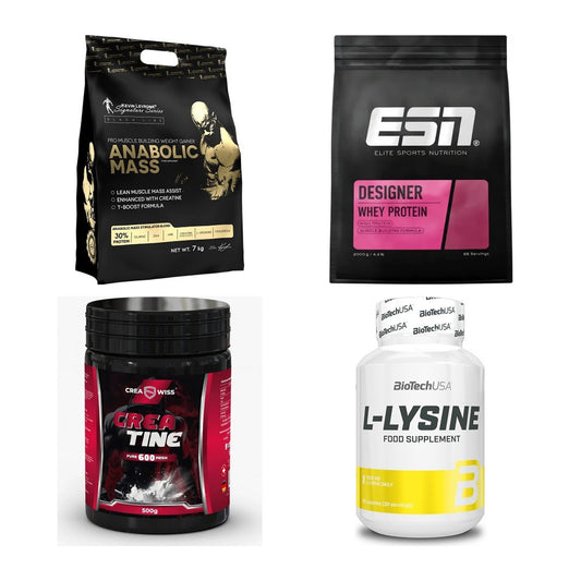 Masseaufbau für Fortgeschrittene: Kevin Levrone Anabolic + 3 weitere – alle enthaltenen Artikel