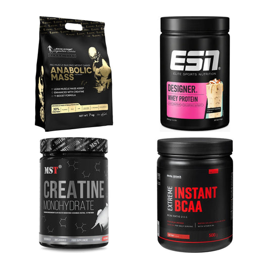 Masseaufbau für Fortgeschrittene: Kevin Levrone Anabolic + 3 weitere – alle enthaltenen Artikel
