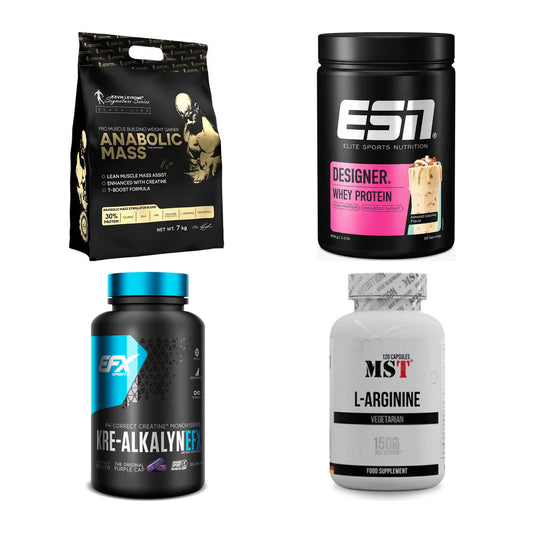 Masseaufbau für Fortgeschrittene: Kevin Levrone Anabolic + 3 weitere – alle enthaltenen Artikel