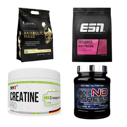 Masseaufbau für Fortgeschrittene: Kevin Levrone Anabolic + 3 weitere – alle enthaltenen Artikel