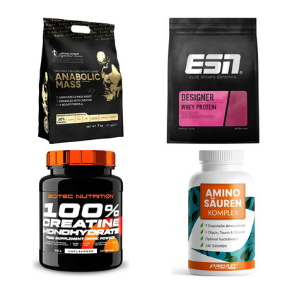 Masseaufbau für Fortgeschrittene: Kevin Levrone Anabolic + 3 weitere – alle enthaltenen Artikel