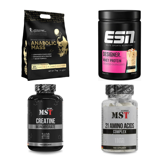 Masseaufbau für Fortgeschrittene: Kevin Levrone Anabolic + 3 weitere – alle enthaltenen Artikel