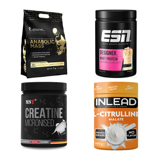 Masseaufbau für Fortgeschrittene: Kevin Levrone Anabolic + 3 weitere – alle enthaltenen Artikel