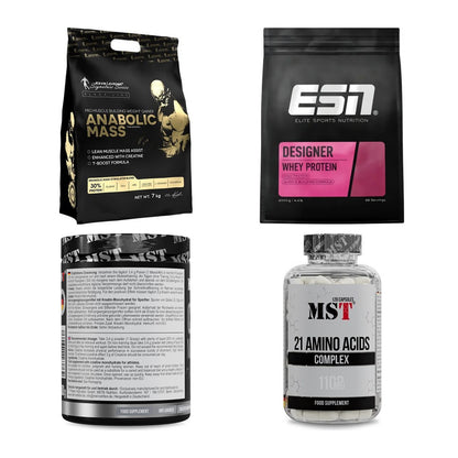 Masseaufbau für Fortgeschrittene: Kevin Levrone Anabolic + 3 weitere – alle enthaltenen Artikel
