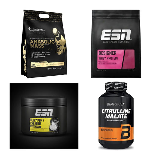 Masseaufbau für Fortgeschrittene: Kevin Levrone Anabolic + 3 weitere – alle enthaltenen Artikel