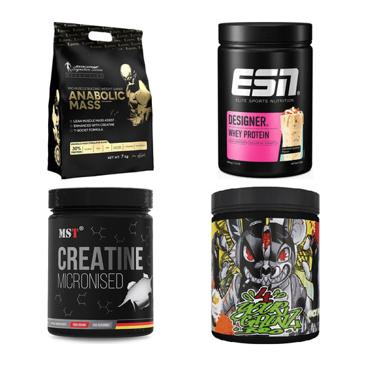 Masseaufbau für Fortgeschrittene: Kevin Levrone Anabolic + 3 weitere – alle enthaltenen Artikel