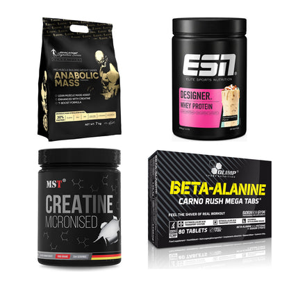Masseaufbau für Fortgeschrittene: Kevin Levrone Anabolic + 3 weitere – alle enthaltenen Artikel
