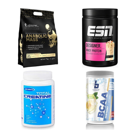 Masseaufbau für Fortgeschrittene: Kevin Levrone Anabolic + 3 weitere – alle enthaltenen Artikel