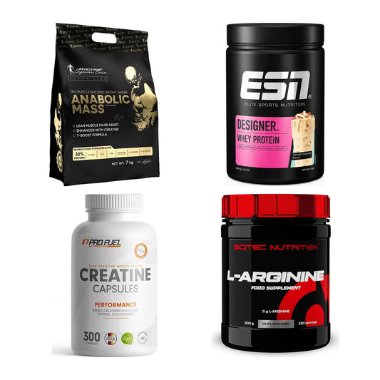 Masseaufbau für Fortgeschrittene: Kevin Levrone Anabolic + 3 weitere – alle enthaltenen Artikel