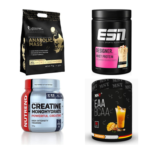 Masseaufbau für Fortgeschrittene: Kevin Levrone Anabolic + 3 weitere – alle enthaltenen Artikel