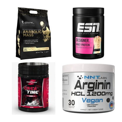 Masseaufbau für Fortgeschrittene: Kevin Levrone Anabolic + 3 weitere – alle enthaltenen Artikel