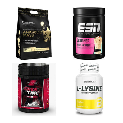Masseaufbau für Fortgeschrittene: Kevin Levrone Anabolic + 3 weitere – alle enthaltenen Artikel