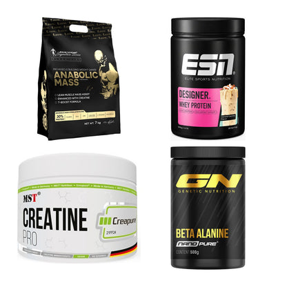 Masseaufbau für Fortgeschrittene: Kevin Levrone Anabolic + 3 weitere – alle enthaltenen Artikel