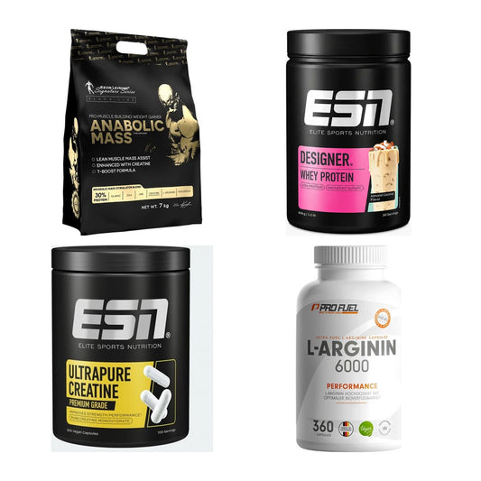 Masseaufbau für Fortgeschrittene: Kevin Levrone Anabolic + 3 weitere – alle enthaltenen Artikel