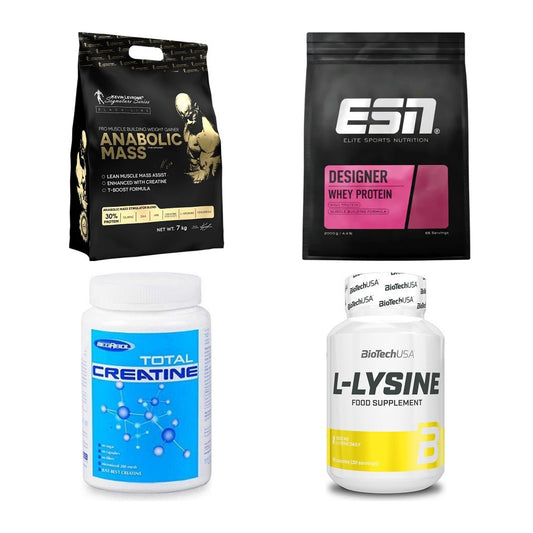 Masseaufbau für Fortgeschrittene: Kevin Levrone Anabolic + 3 weitere – alle enthaltenen Artikel