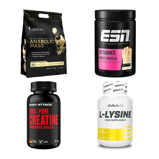Masseaufbau für Fortgeschrittene: Kevin Levrone Anabolic + 3 weitere – alle enthaltenen Artikel