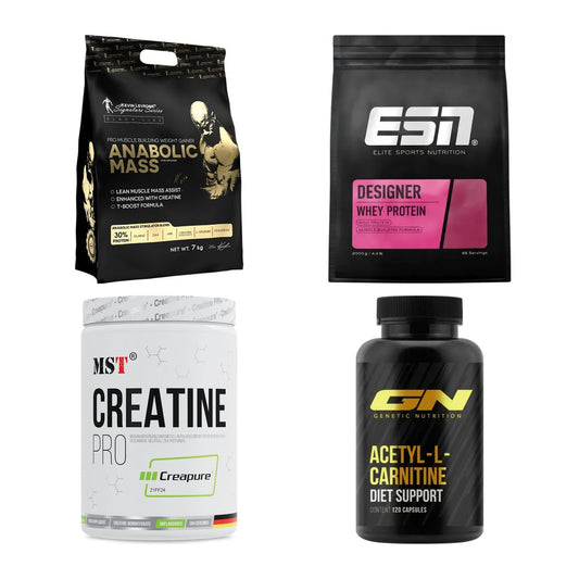 Masseaufbau für Fortgeschrittene: Kevin Levrone Anabolic + 3 weitere – alle enthaltenen Artikel