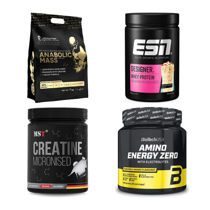 Masseaufbau für Fortgeschrittene: Kevin Levrone Anabolic + 3 weitere – alle enthaltenen Artikel