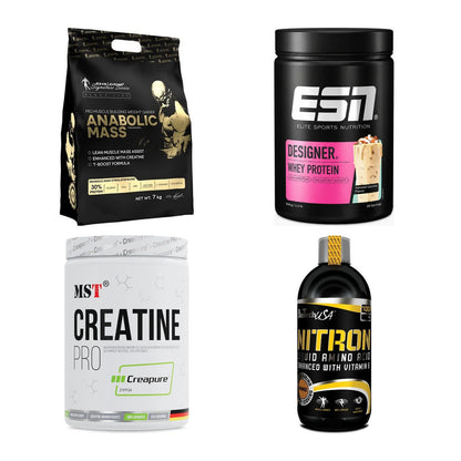 Masseaufbau für Fortgeschrittene: Kevin Levrone Anabolic + 3 weitere – alle enthaltenen Artikel