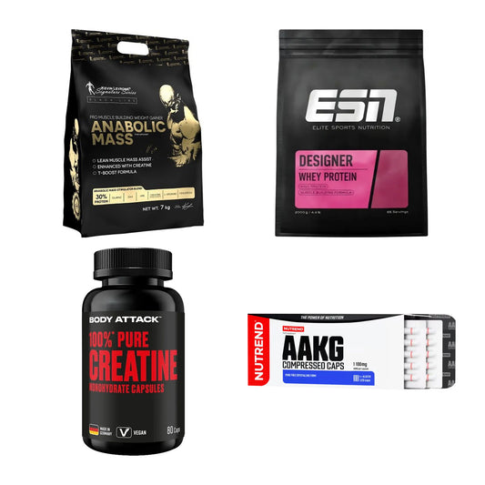 Masseaufbau für Fortgeschrittene: Kevin Levrone Anabolic + 3 weitere – alle enthaltenen Artikel