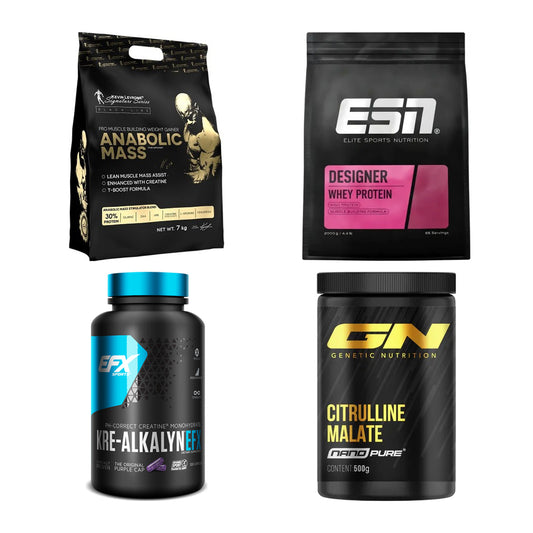 Masseaufbau für Fortgeschrittene: Kevin Levrone Anabolic + 3 weitere – alle enthaltenen Artikel